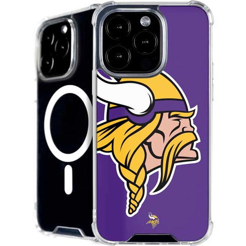NFL Minnesota Vikings Large Logo iPhone 16 Pro MagSafe Case