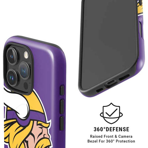 NFL Minnesota Vikings Large Logo iPhone 16 Pro Magsafe Impact Case