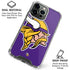 NFL Minnesota Vikings Large Logo iPhone 16 Pro Max Clear Case