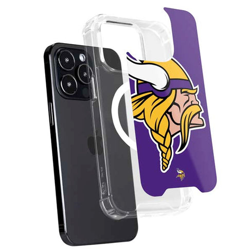 NFL Minnesota Vikings Large Logo iPhone 16 Pro Max MagSafe Case