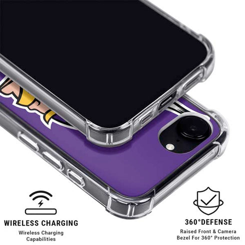NFL Minnesota Vikings Large Logo iPhone 16e MagSafe Case