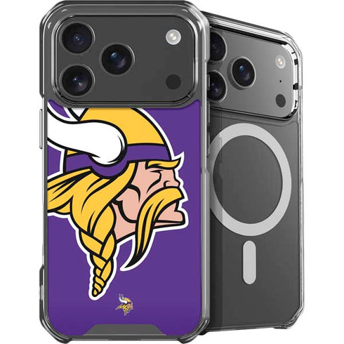 NFL Minnesota Vikings Large Logo iPhone 18 Pro MagSafe Case