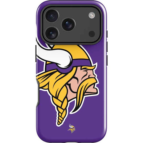 NFL Minnesota Vikings Large Logo iPhone 18 Pro Max Impact Case