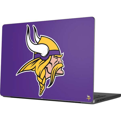 NFL Minnesota Vikings Large Logo Apple MacBook Pro 14-inch Skin