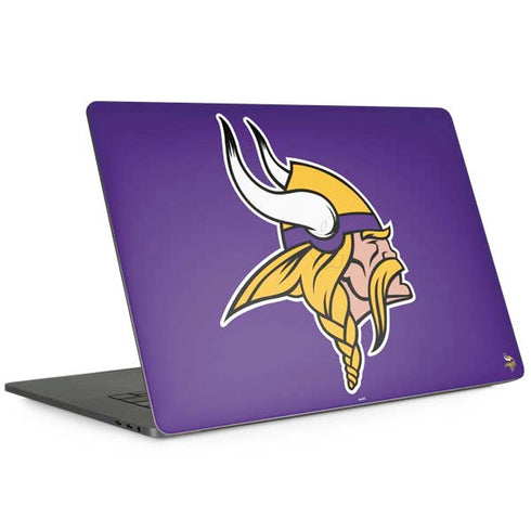 NFL Minnesota Vikings Large Logo MacBook Skins