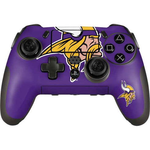 NFL Minnesota Vikings Large Logo PlayStation Scuf Vantage 2 Controller Skin