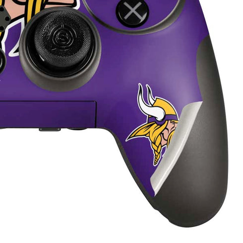 NFL Minnesota Vikings Large Logo PlayStation Scuf Vantage 2 Controller Skin