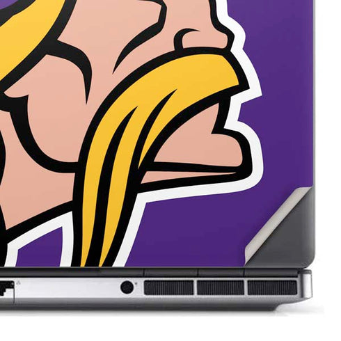 NFL Minnesota Vikings Large Logo Dell Precision Skin