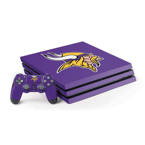 NFL Minnesota Vikings Large Logo PlayStation PS4 Skins