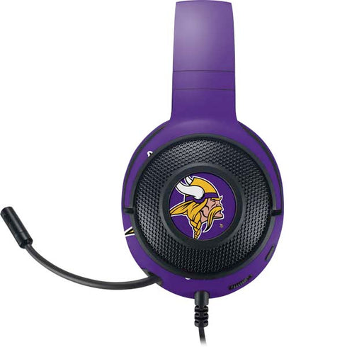 NFL Minnesota Vikings Large Logo Razer Kraken X Skin