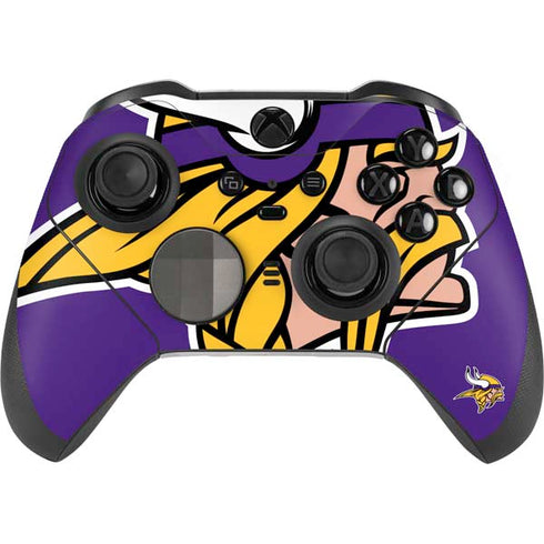 NFL Minnesota Vikings Large Logo Xbox Elite Wireless Controller Series 2 Skin