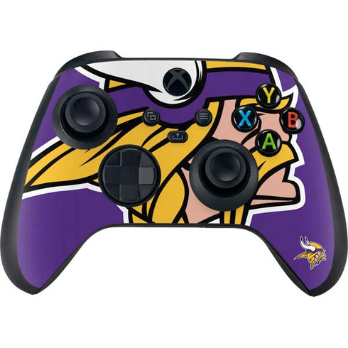 NFL Minnesota Vikings Large Logo Xbox Series X Controller Skin