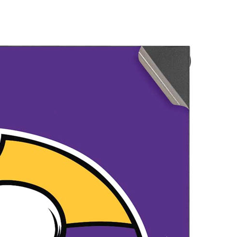 NFL Minnesota Vikings Large Logo XBox Series X Digital Edition Console Skin