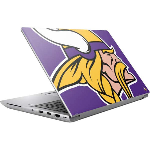 NFL Minnesota Vikings Large Logo HP ZBook Fury 16 G10 Skin