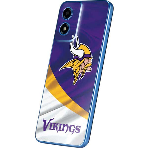 NFL Minnesota Vikings Moto G Play 4G (2024) Skin