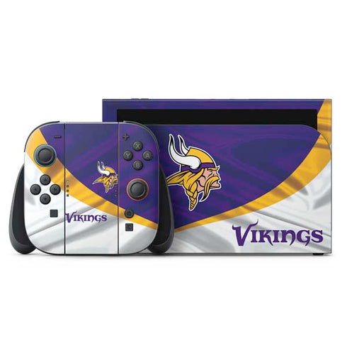 NFL Minnesota Vikings Nintendo Switch 2 (2025) with Joy-Con Skin