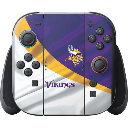 NFL Minnesota Vikings Nintendo Switch 2 (2025) with Joy-Con Skin