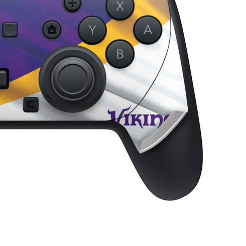 NFL Minnesota Vikings Nintendo Switch 2 (2025) Pro Controller Skin