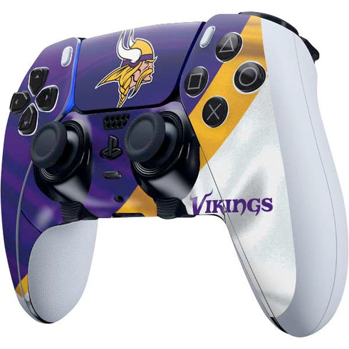 NFL Minnesota Vikings PS5 DualSense Edge Pro Controller Skin