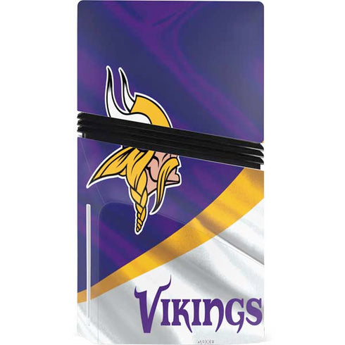 NFL Minnesota Vikings PS5 Pro Disk Console Skin