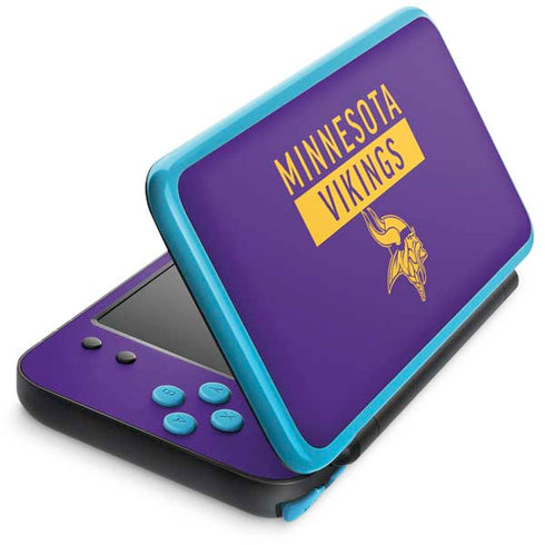 NFL Minnesota Vikings Purple Performance Series Nintendo Skins