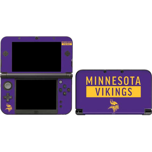 NFL Minnesota Vikings Purple Performance Series Nintendo Skins
