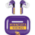 NFL Minnesota Vikings Purple Performance Series AirPods Skins