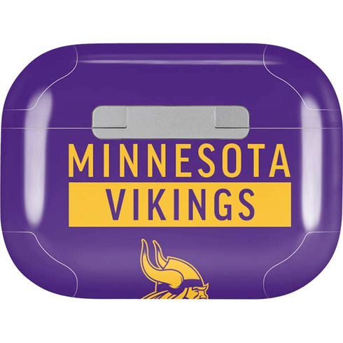 NFL Minnesota Vikings Purple Performance Series AirPods Skins