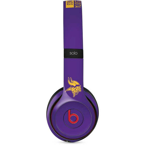 NFL Minnesota Vikings Purple Performance Series Beats Solo 3 Wireless Skin