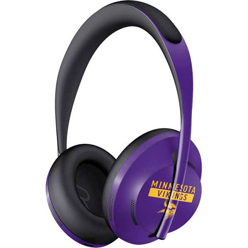 NFL Minnesota Vikings Purple Performance Series Bose Noise Cancelling Headphones 700 Skin