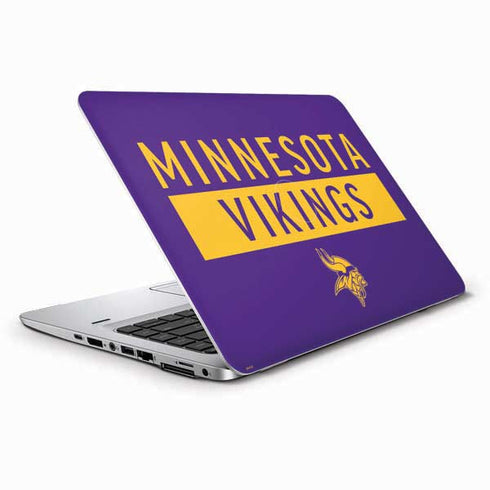 NFL Minnesota Vikings Purple Performance Series HP Elitebook Skin