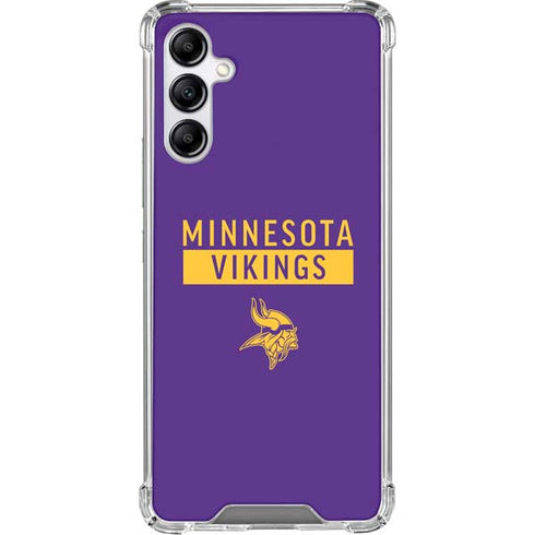 NFL Minnesota Vikings Purple Performance Series Gabb Phone 4 Clear Case