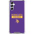 NFL Minnesota Vikings Purple Performance Series Gabb Phone 4 Clear Case