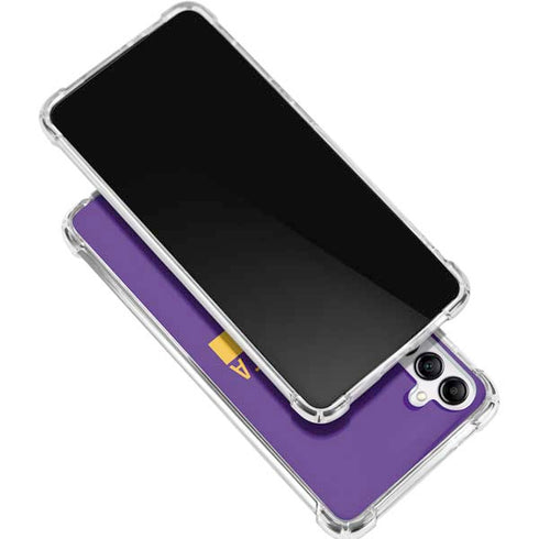 NFL Minnesota Vikings Purple Performance Series Gabb Phone 4 Clear Case