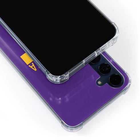 NFL Minnesota Vikings Purple Performance Series Galaxy A35 5G Clear Case