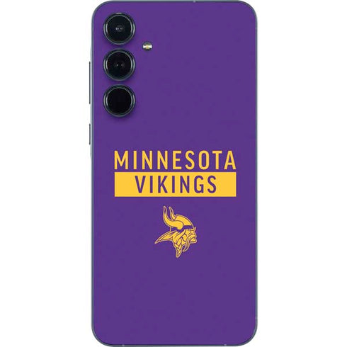 NFL Minnesota Vikings Purple Performance Series Galaxy A35 5G Skin