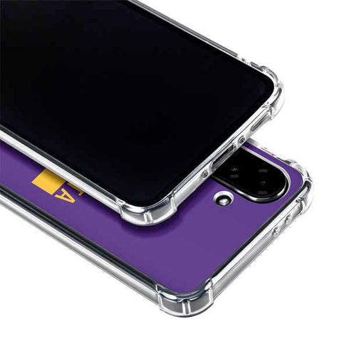 NFL Minnesota Vikings Purple Performance Series Galaxy A36 5G Clear Case