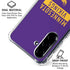 NFL Minnesota Vikings Purple Performance Series Galaxy A36 5G Clear Case