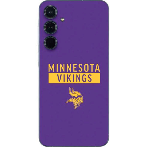 NFL Minnesota Vikings Purple Performance Series Galaxy A36 5G Skin