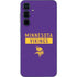 NFL Minnesota Vikings Purple Performance Series Galaxy A55 5G Skin
