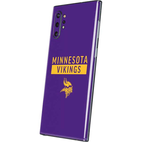 NFL Minnesota Vikings Purple Performance Series Galaxy Note 10 Plus Skin