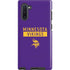 NFL Minnesota Vikings Purple Performance Series Galaxy Cases
