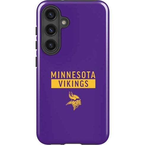 NFL Minnesota Vikings Purple Performance Series Galaxy S25 Impact Case