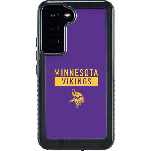 NFL Minnesota Vikings Purple Performance Series Galaxy S24 Plus Waterproof Case