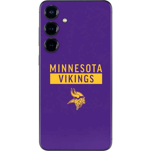NFL Minnesota Vikings Purple Performance Series Galaxy S24 Skin