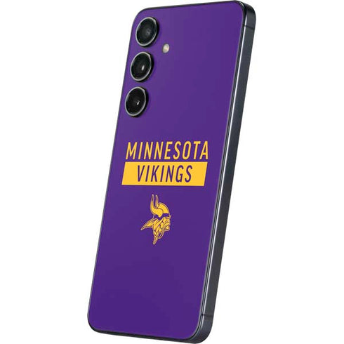 NFL Minnesota Vikings Purple Performance Series Galaxy S24 Skin