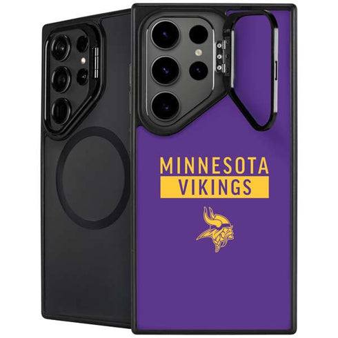 NFL Minnesota Vikings Purple Performance Series Galaxy S24 Ultra Kickstand Case