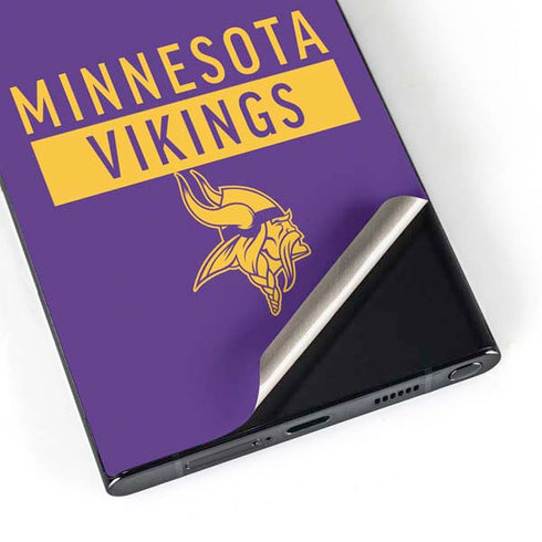 NFL Minnesota Vikings Purple Performance Series Galaxy S24 Ultra Skin
