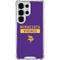 NFL Minnesota Vikings Purple Performance Series Galaxy S25 Ultra Clear Case