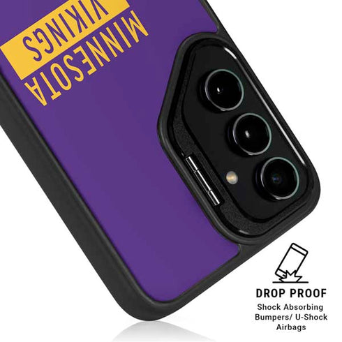 NFL Minnesota Vikings Purple Performance Series Galaxy S26 Kickstand Case